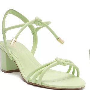 Arezzo Women's Camila Mid Block Heel Sandals